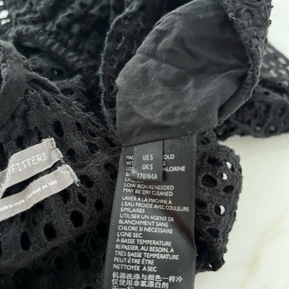 URBAN OUTFITTERS BLACK COTTON CROP TOP SIZE S - Picture 12 of 12